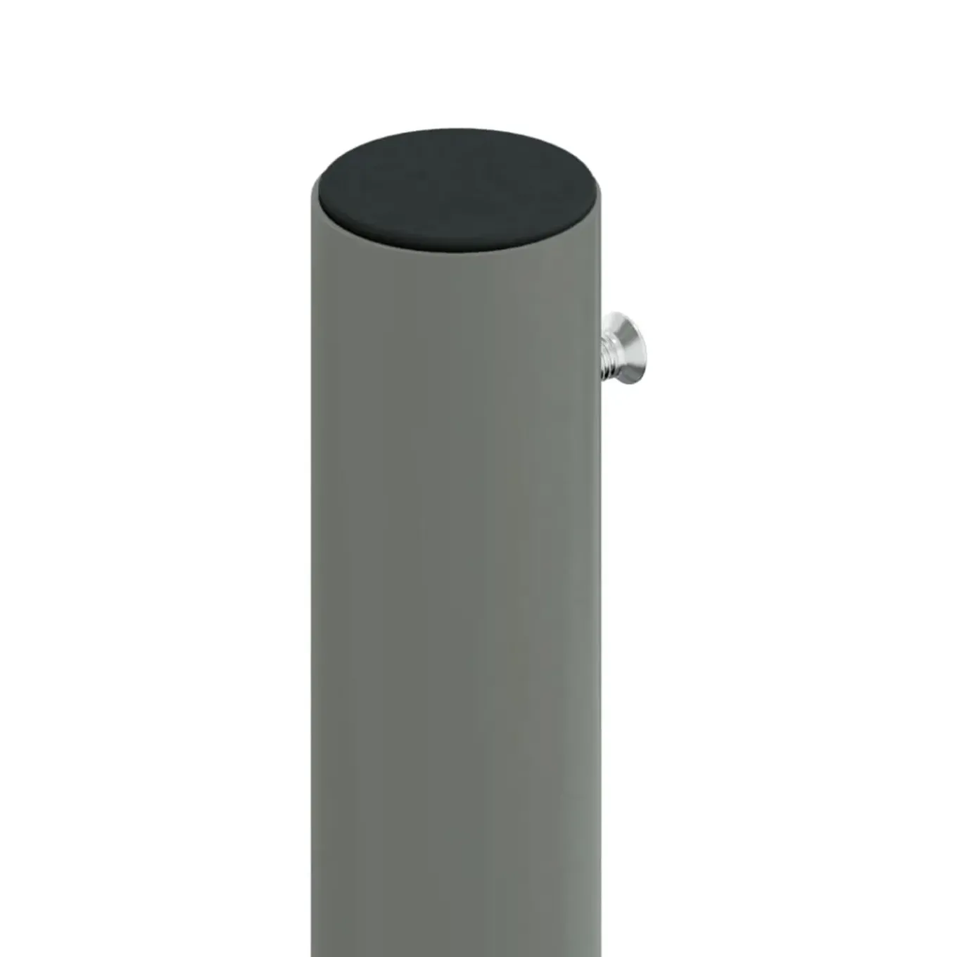 Uitschuifbaar Zijscherm/privacyscherm Voor Terras Tuin Balkon 200 X 600 Cm Zwart Helloshop26