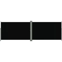 Helloshop26 Uitschuifbaar Zijscherm/privacyscherm Voor Terras Tuin Balkon 180 X 600 Cm Bruin