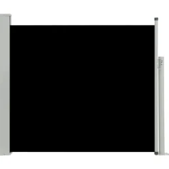 Helloshop26 Uitschuifbaar Zijscherm/privacyscherm Voor Terras Tuin Balkon 220 X 600 Cm Rood