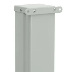 Uitschuifbaar Zijscherm/privacyscherm Voor Terras Tuin Balkon 100 X 300 Cm Zwart Helloshop26