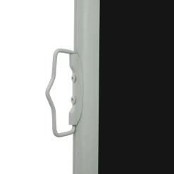 Uitschuifbaar Zijscherm/privacyscherm Voor Terras Tuin Balkon 100 X 300 Cm Zwart Helloshop26