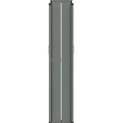 Uitschuifbaar Zijscherm/privacyscherm Voor Terras Tuin Balkon 220 X 1000 Cm Antraciet Helloshop26