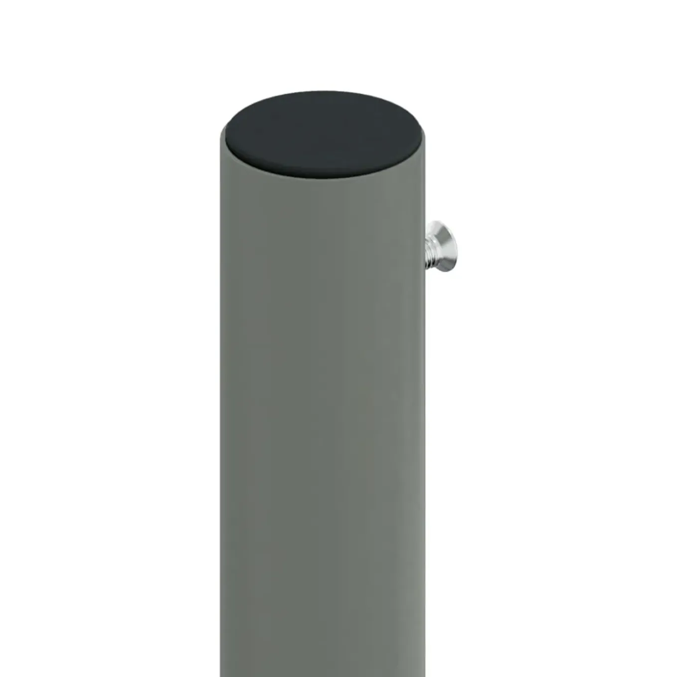 Uitschuifbaar Zijscherm/privacyscherm Voor Terras Tuin Balkon 220 X 1000 Cm Antraciet Helloshop26