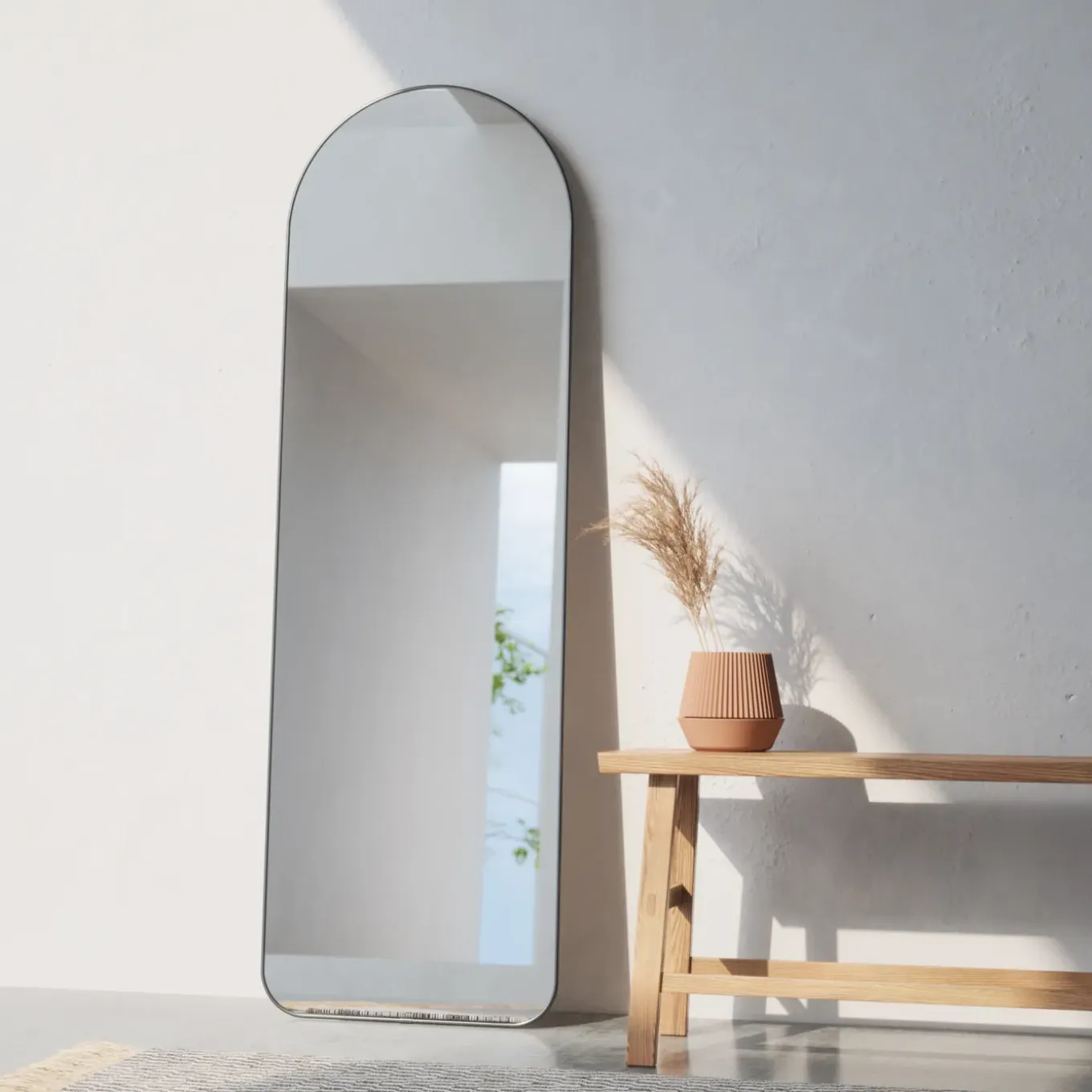 Umbra Hubba Arched Spiegel Van 51 X 157,5 Cm