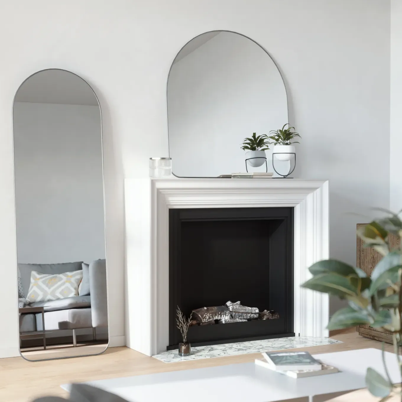 Umbra Hubba Arched Spiegel Van 51 X 157,5 Cm