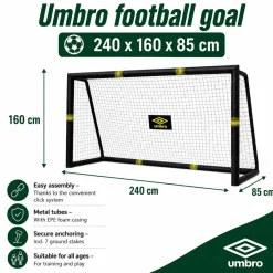 Umbro Voetbaldoel 240 X 160 X 85cm