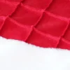 Unique Living Kerstboomrok - Rood/wit - D90 Cm - Polyester