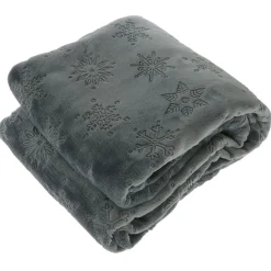 Unique Living - Plaid Faith 150x200cm dark grey