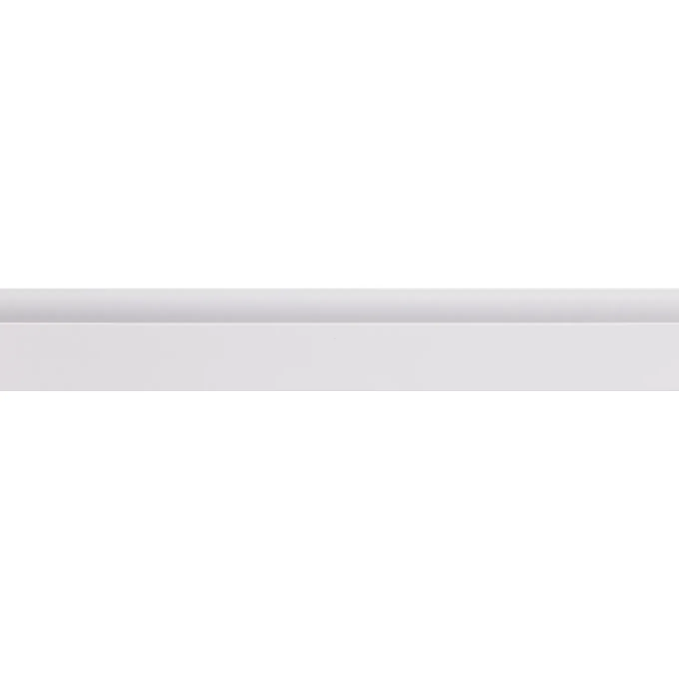 U-profiel - PVC wit - 15x18mm 2,6m
