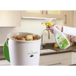 Urban Compostbak 15 L, Groen - Incl. Deksel En Kompostspray - Garantia