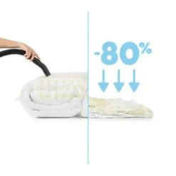 COMPACTOR Vacuümopbergzakken Compress - met vanillegeur, luchtdicht, voor kleding en textiel - 1 stuk