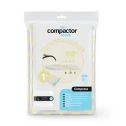 COMPACTOR Vacuümopbergzakken Compress - met vanillegeur, luchtdicht, voor kleding en textiel - 1 stuk