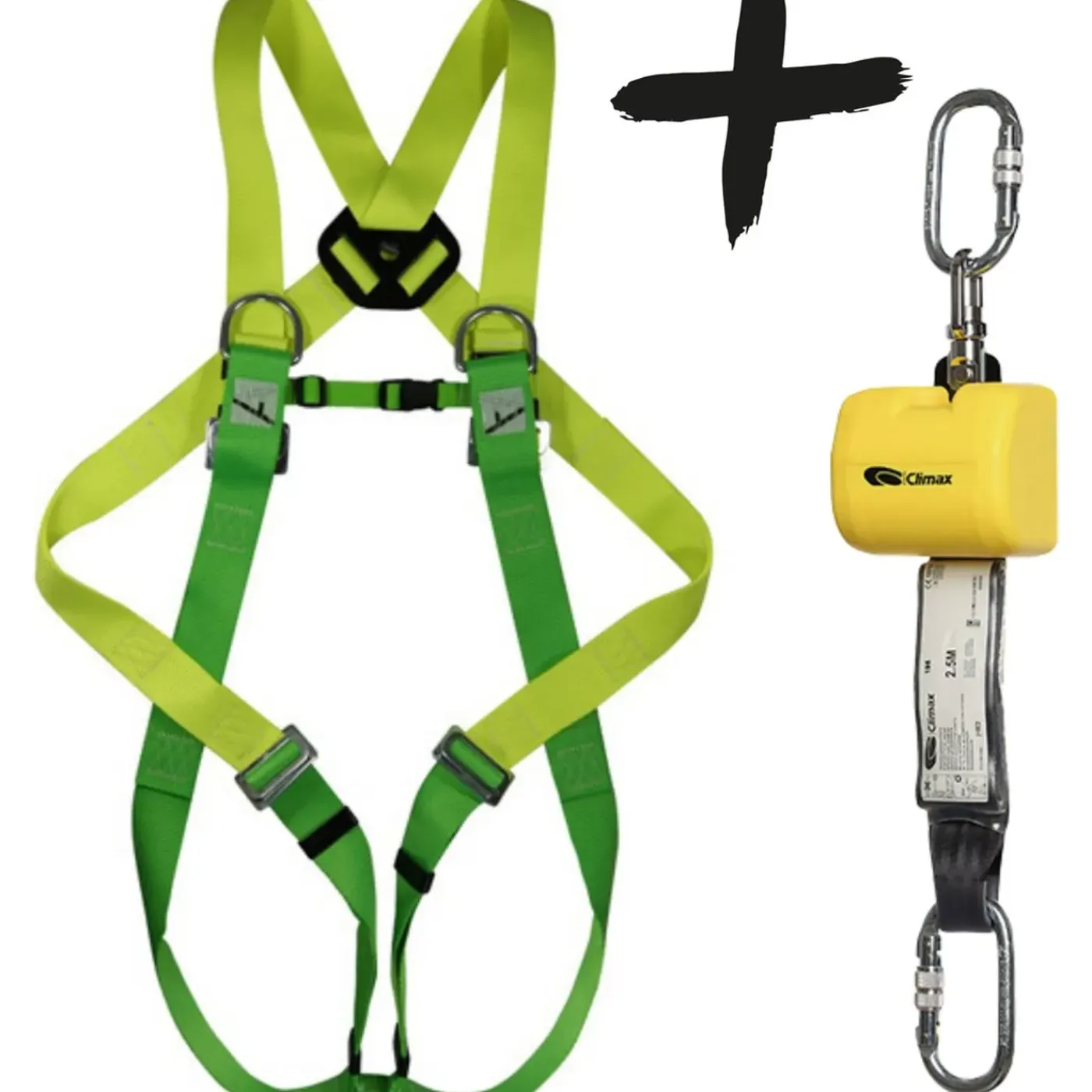 Climax Valbeveiligingsset Harnas 27c Met Valstopper - Complete Valbeveiliging Set