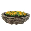 Van Der Leeden Terrasschaal -rotan Gevlochten - D41xh12 Cm - Mand