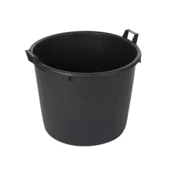 Varas bouwemmer met metalen handvat zwart 11L