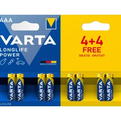 Varta Alkaline batterij LongLife Power AAA 8 stuks