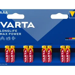 Varta alkaline batterij Longlife Max Power AAA 8 st