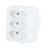 Vb Extend Euro Stopcontact Splitter 3 Voudig Wit Verticaal