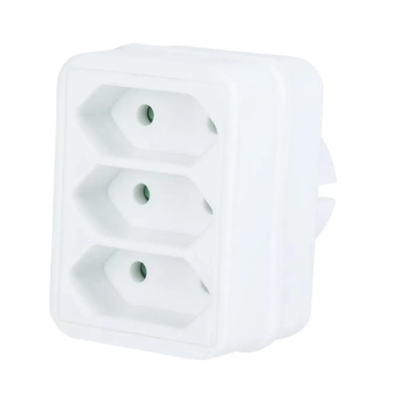 Vb Extend Euro Stopcontact Splitter 3 Voudig Wit Verticaal