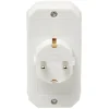 VB Extend Verloopstekker 2x Euro + 1x Ra Wit