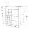 VCM Onderkast Esilo H. 100 X B. 70 X T. 38 Cm