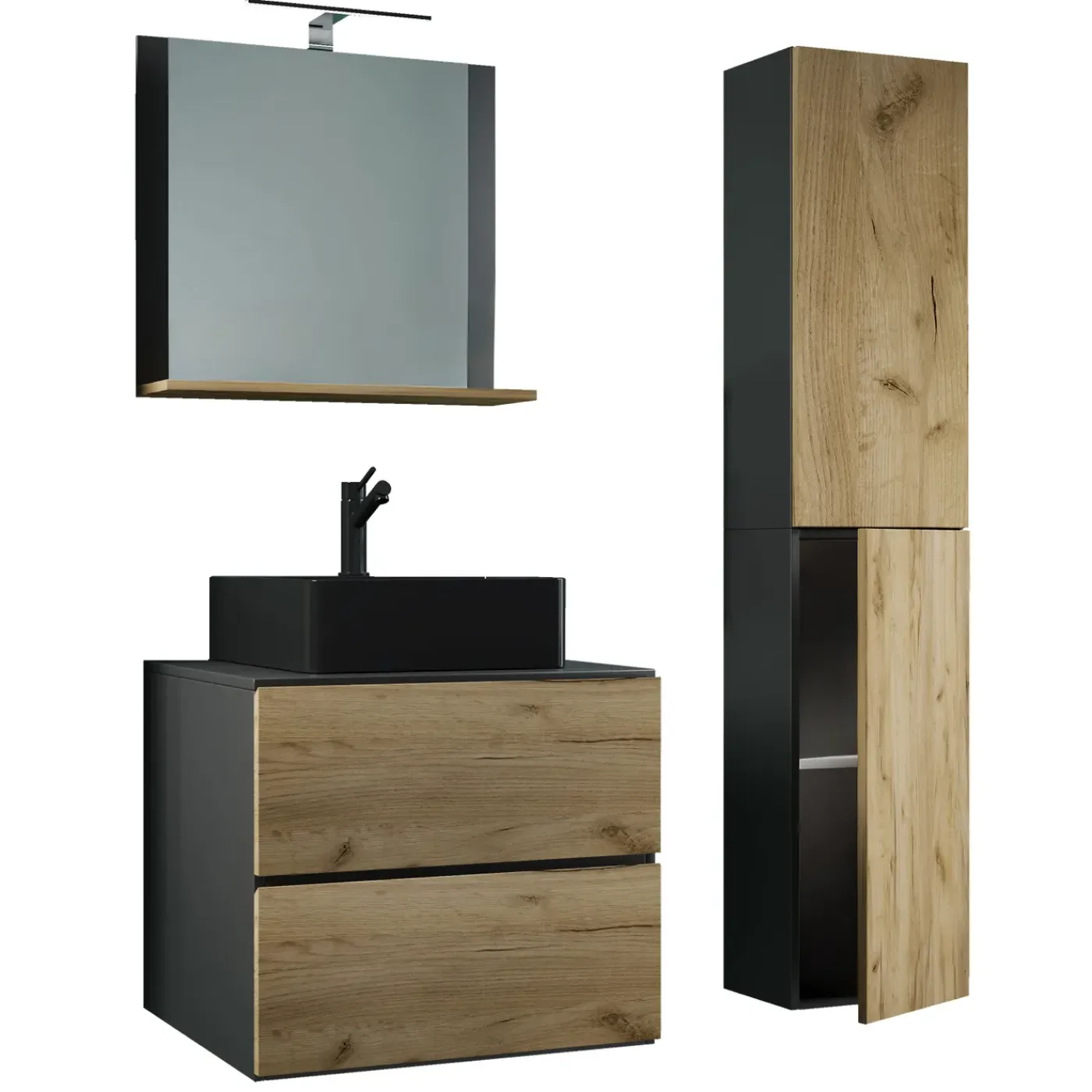 VCM Wastafelonderkast Lendas H. 150 X B. 93 X T. 52 Cm