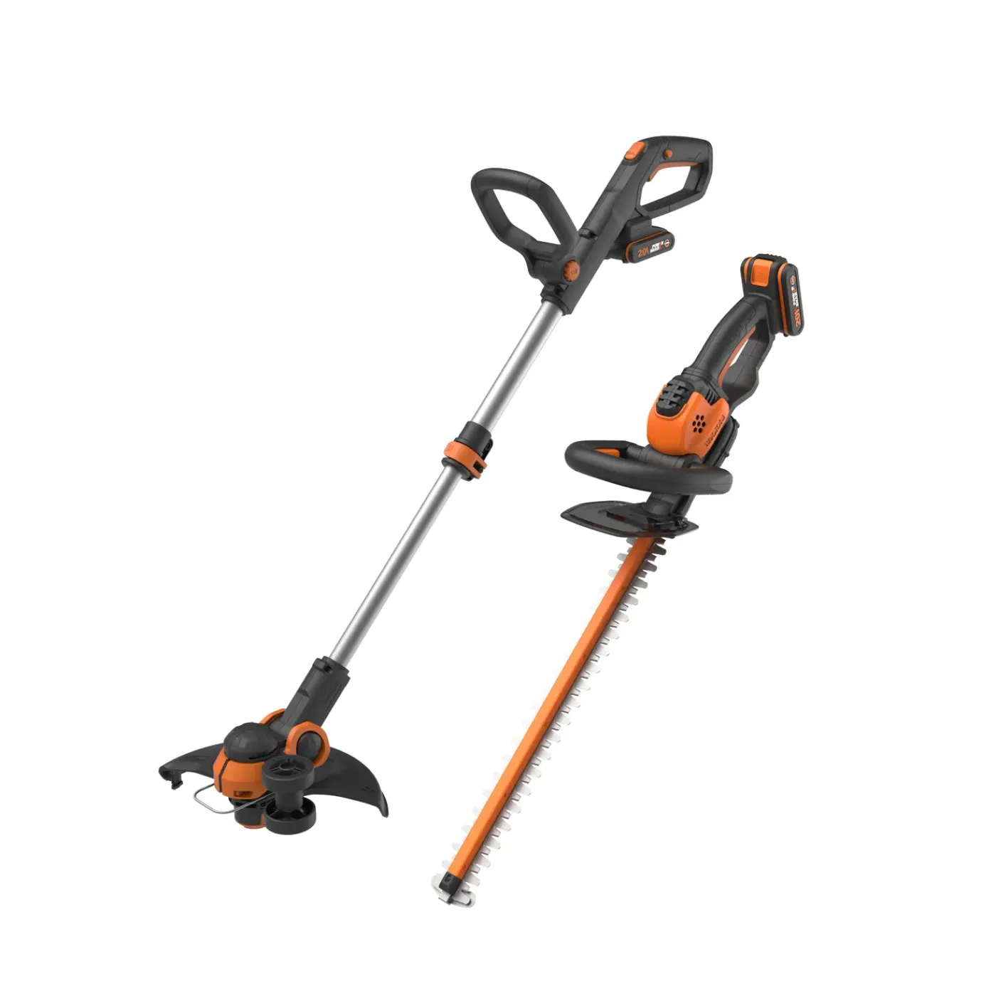 Worx 20V combo WG264E.9 20V heggenschaar + accu grastrimmer WG163E.9