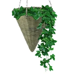 Van Der Leeden Vd Leeden Hangmand Rotan – D30 X H35 Cm - Gevlochten - Hangend