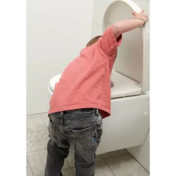 Veiligheidsslot Toiletklep - Wit Kunststof