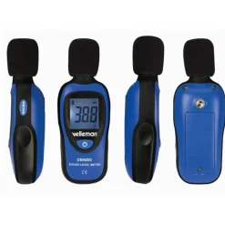 Velleman Geluidsniveaumeter, 30-130 Db, Lcd-display, Automatische Uitschakeling