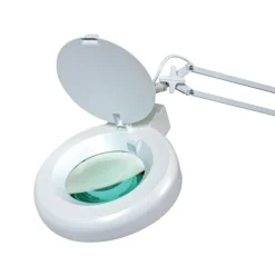 Velleman Loeplamp met klem, zwenkarm, aan/uit-schakelaar, Metaal