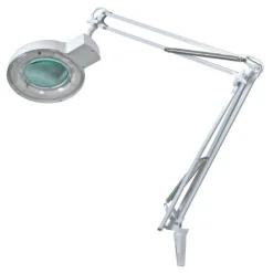 Velleman Loeplamp met klem, zwenkarm, aan/uit-schakelaar, Metaal