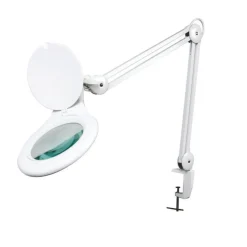 Velleman Loeplamp met klem, zwenkarm, aan/uit-schakelaar, Metaal