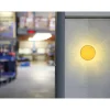 Velleman Oranje Led-knipperlicht, Gebruik Binnenshuis, 12 Vdc, 15 Witte Leds, Ip20, Abs/acryl