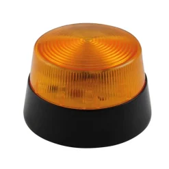 Velleman Oranje Led-knipperlicht, Gebruik Binnenshuis, 12 Vdc, 15 Witte Leds, Ip20, Abs/acryl