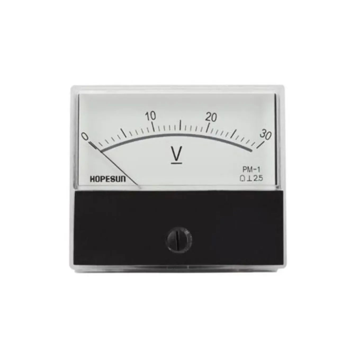 Velleman Voltmeter Analoog 30v Dc 70 X 60mm Bedraad