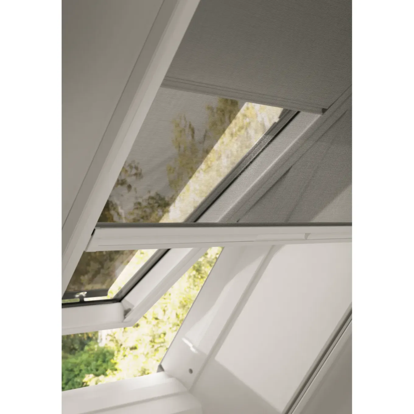 Velux Dakraamhor White Line - 160x132cm - Wit - Glasvezel