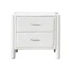 Vente-unique Bedside Table Conomo Wit - L 61cm X B 42cm X H 56cm