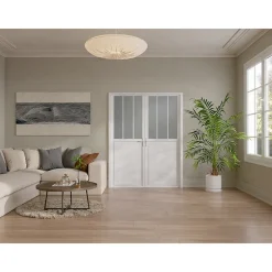 Vente-unique Deur Blok Ermelo Wit - L 73cm X B 3.5cm X H 204cm