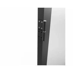 Vente-unique Deur Blok Loxton Zwart - L 83cm X B 3.5cm X H 204cm
