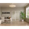 Vente-unique Deur Blok Loxton Wit - L 93cm X B 3.5cm X H 204cm