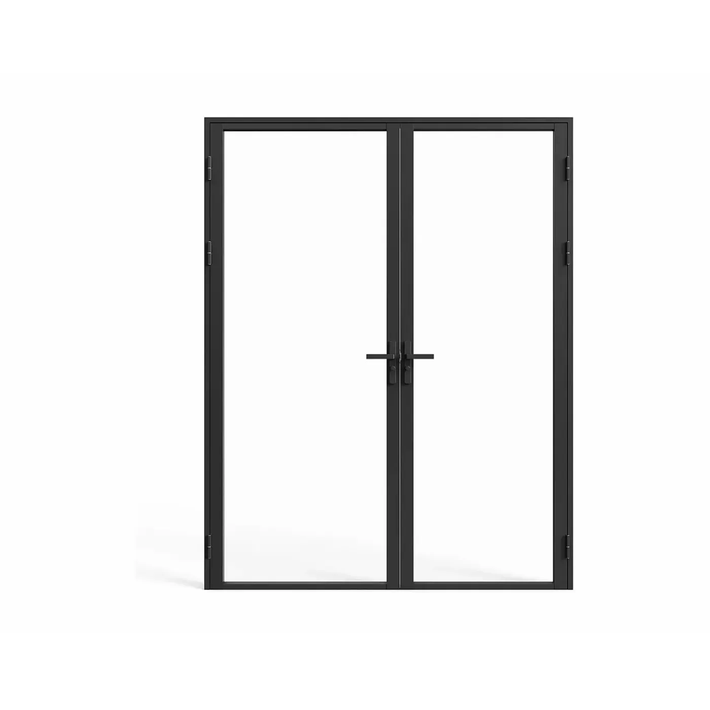 Vente-unique Deur Blok Loxton Zwart - L 93cm X B 3.5cm X H 204cm