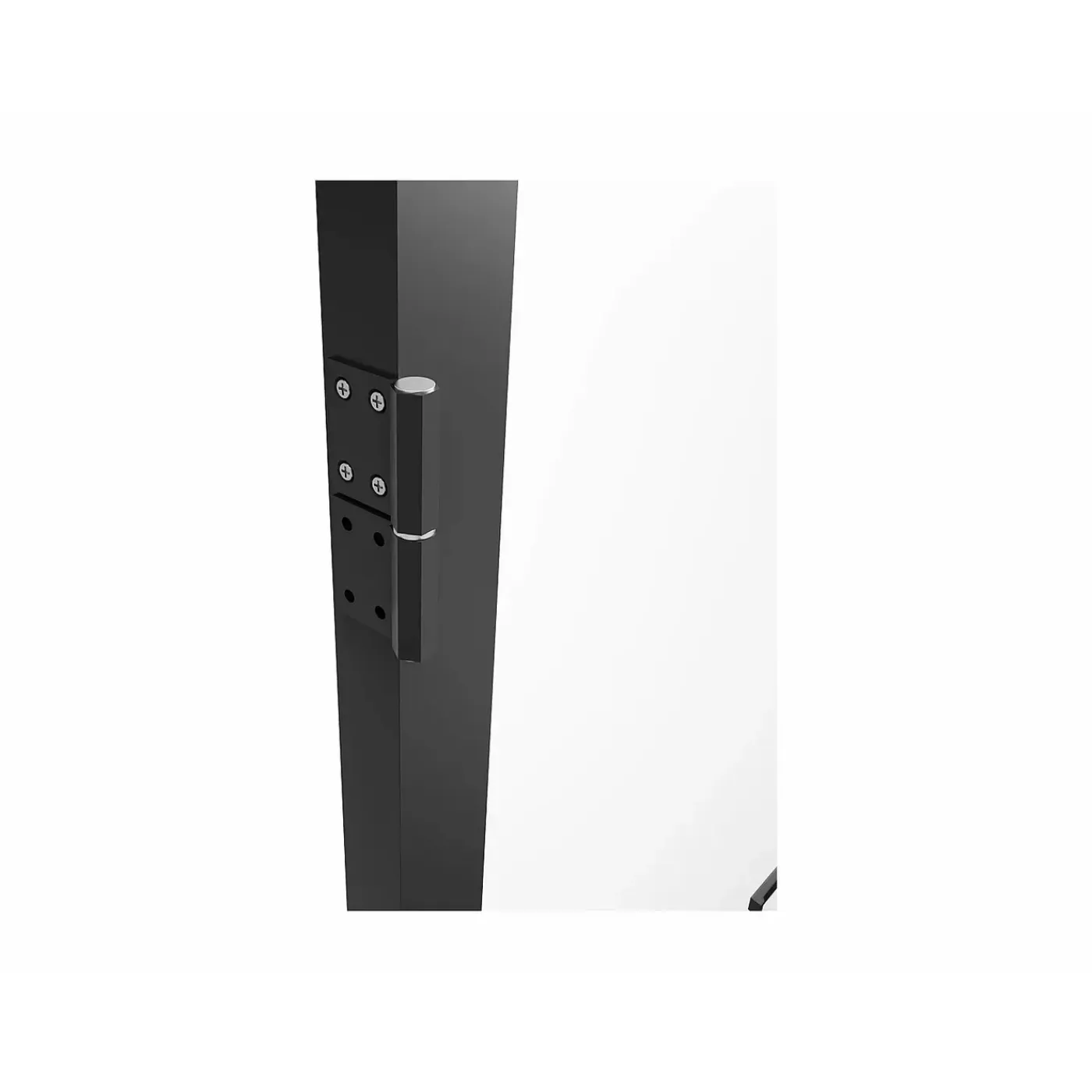 Vente-unique Deur Blok Loxton Zwart - L 93cm X B 3.5cm X H 204cm