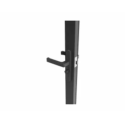 Vente-unique Deur Blok Loxton Zwart - L 93cm X B 3.5cm X H 204cm
