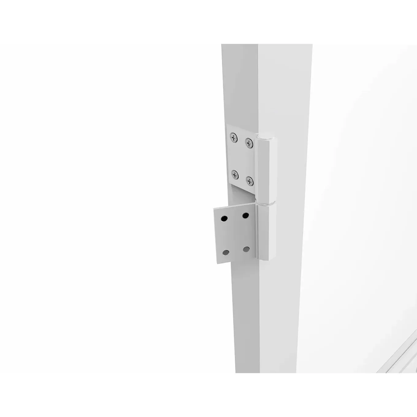 Vente-unique Deur Blok Maseru Wit - L 83cm X B 3.5cm X H 204cm