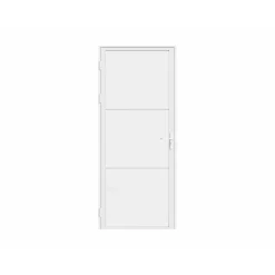 Vente-unique Deur Blok Maseru Wit - L 73cm X B 3.5cm X H 204cm