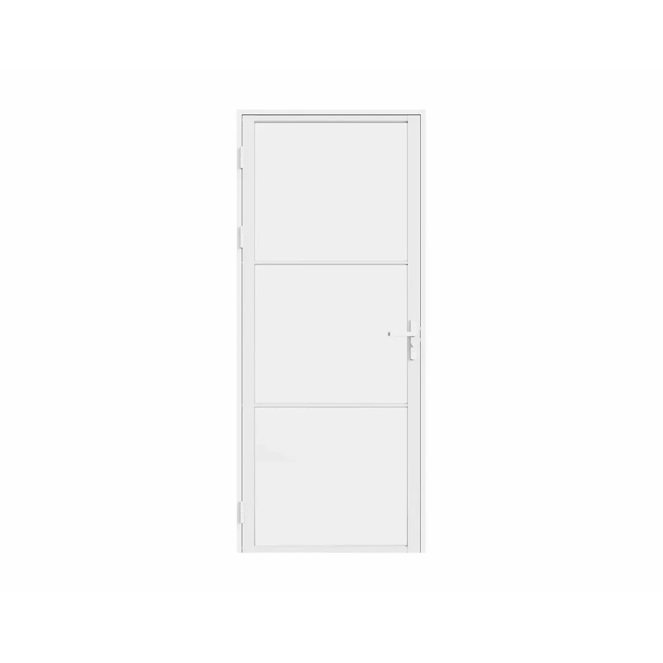 Vente-unique Deur Blok Maseru Wit - L 73cm X B 3.5cm X H 204cm