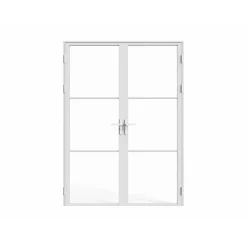 Vente-unique Deur Blok Maseru Wit - L 93cm X B 3.5cm X H 204cm