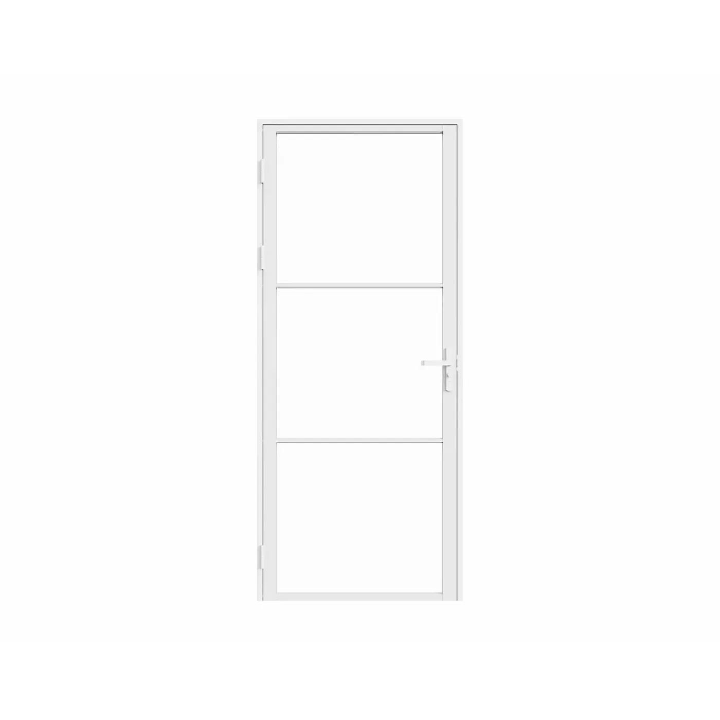Vente-unique Deur Blok Maseru Wit - L 93cm X B 3.5cm X H 204cm