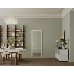 Vente-unique Deur Blok Seroto Wit - L 83cm X B 3.5cm X H 204cm
